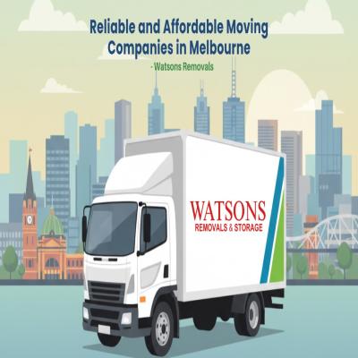 Reliable and Affordable Moving Companies in Melbourne – Watsons Removals